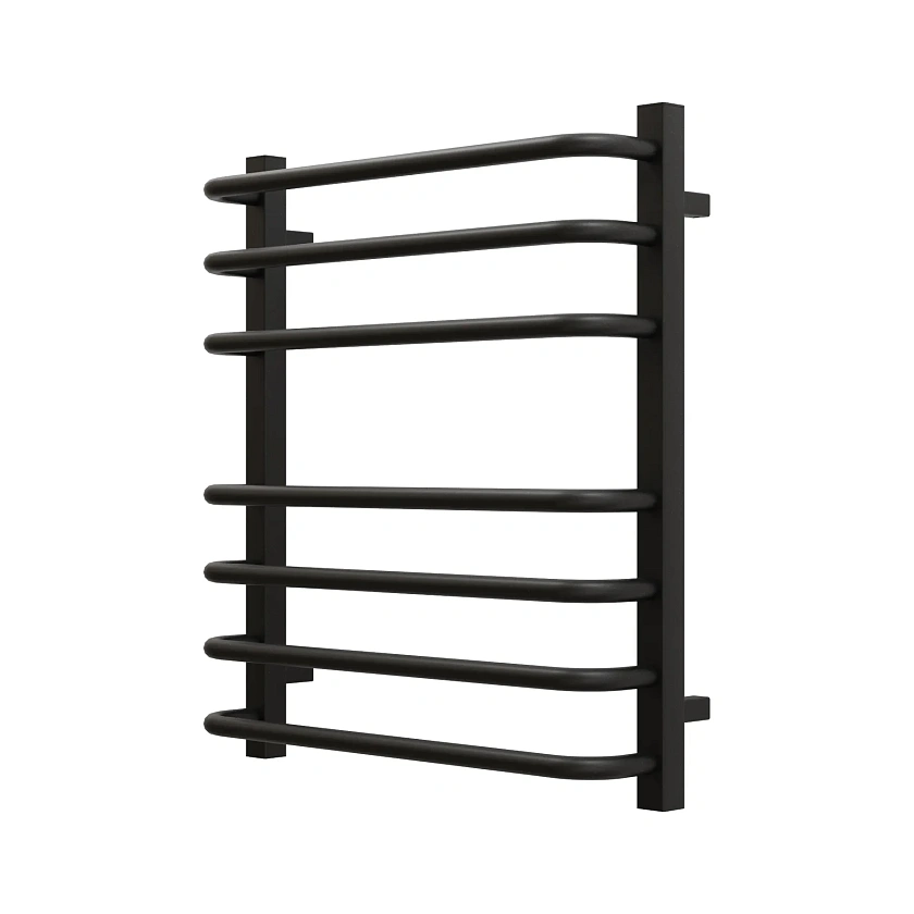 Полотенцесушитель электрический Grota EcoForte 530x600 N RAL9005 EL Черный