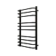 Полотенцесушитель электрический Grota EcoForte 530x900 N RAL9005 EL Черный - изображение 2