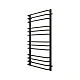 Полотенцесушитель электрический Grota EcoForte 630x1200 N RAL9005 EL Черный - изображение 2