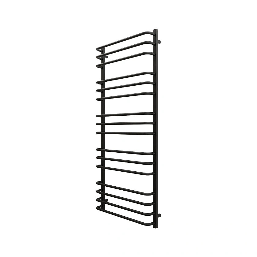 Полотенцесушитель электрический Grota EcoForte 630x1500 N RAL9005 EL Черный