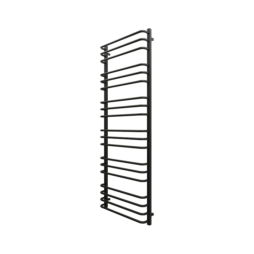 Полотенцесушитель электрический Grota EcoForte 630x1800 N RAL9005 EL Черный