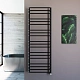Полотенцесушитель электрический Grota EcoForte 630x1800 N RAL9005 EL Черный - изображение 4