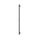Полотенцесушитель электрический Grota Sian 30x1500 N RAL9005 EL Черный - изображение 2