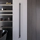 Полотенцесушитель электрический Grota Sian 30x1800 N RAL9005 EL Черный - изображение 4
