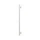 Полотенцесушитель электрический Grota Sian 30x900 N RAL9016 EL Белый - изображение 2