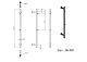 Полотенцесушитель электрический Grota Sian 30x900 N RAL9016 EL Белый - изображение 5