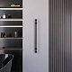Полотенцесушитель электрический Grota Sian 30x900 N RAL9005 EL Черный - изображение 4