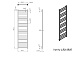 Полотенцесушитель водяной Grota Vento 480x1800 N RAL9016 Белый - изображение 5