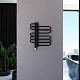 Полотенцесушитель электрический Grota Stelle L 500x600 N RAL9005 EL Черный - изображение 4