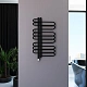 Полотенцесушитель электрический Grota Stelle L 500x900 N RAL9005 EL Черный - изображение 4