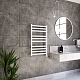 Полотенцесушитель электрический Grota Vento 530x900 N RAL9016 EL Белый - изображение 3