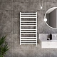 Полотенцесушитель электрический Grota Vento 630x1200 N RAL9016 EL Белый - изображение 4