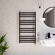 Полотенцесушитель электрический Grota Vento 630x1200 N RAL9005 EL Черный - изображение 4