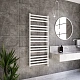 Полотенцесушитель электрический Grota Vento 630x1500 N RAL9016 EL Белый - изображение 3