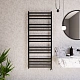 Полотенцесушитель электрический Grota Vento 630x1500 N RAL9005 EL Черный - изображение 4
