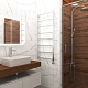 Полотенцесушитель электрический Grota Simple 530x1200 NP EL Хром глянцевый - изображение 3