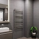 Полотенцесушитель водяной Grota Eco classic 630x1200 NM Хром матовый - изображение 3