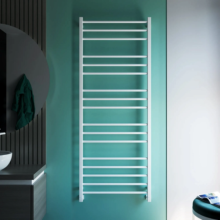 Полотенцесушитель водяной Grota Eco classic 630x1500 N RAL9016 Белый