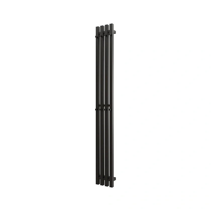 Полотенцесушитель электрический Grota Corsa 180x1500 N RAL9005 EL Черный