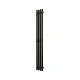 Полотенцесушитель электрический Grota Corsa 180x1500 N RAL9005 EL Черный - изображение 2