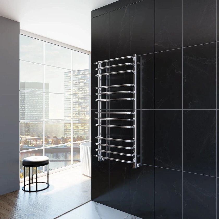 Полотенцесушитель водяной Grota EcoForte 530x1200 NP Хром глянцевый