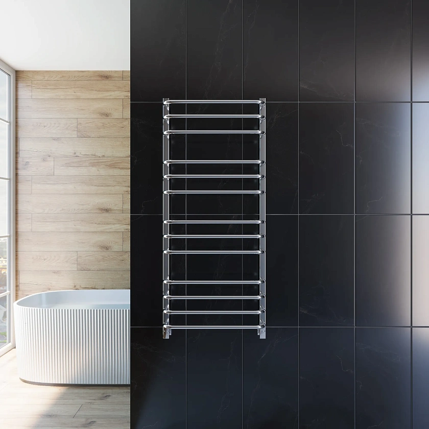 Полотенцесушитель водяной Grota EcoForte 530x1200 NP Хром глянцевый
