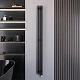 Полотенцесушитель электрический Grota Sian 130x1800 N RAL9005 EL Черный - изображение 4
