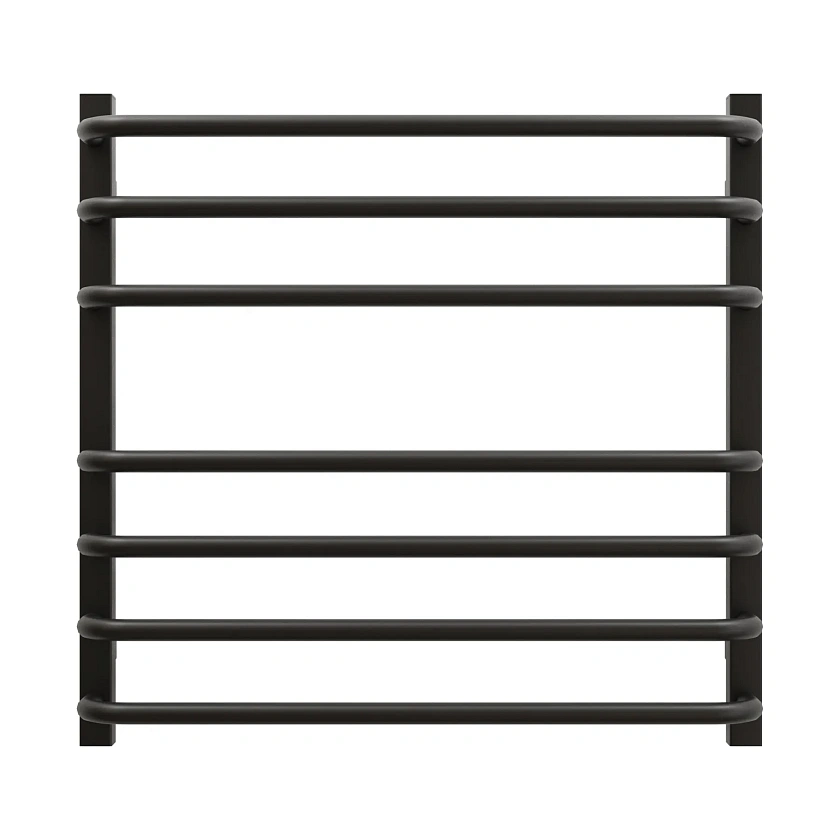 Полотенцесушитель электрический Grota EcoForte 630x600 N RAL9005 EL Черный