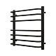 Полотенцесушитель электрический Grota EcoForte 630x600 N RAL9005 EL Черный - изображение 2