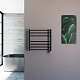 Полотенцесушитель электрический Grota EcoForte 630x600 N RAL9005 EL Черный - изображение 4