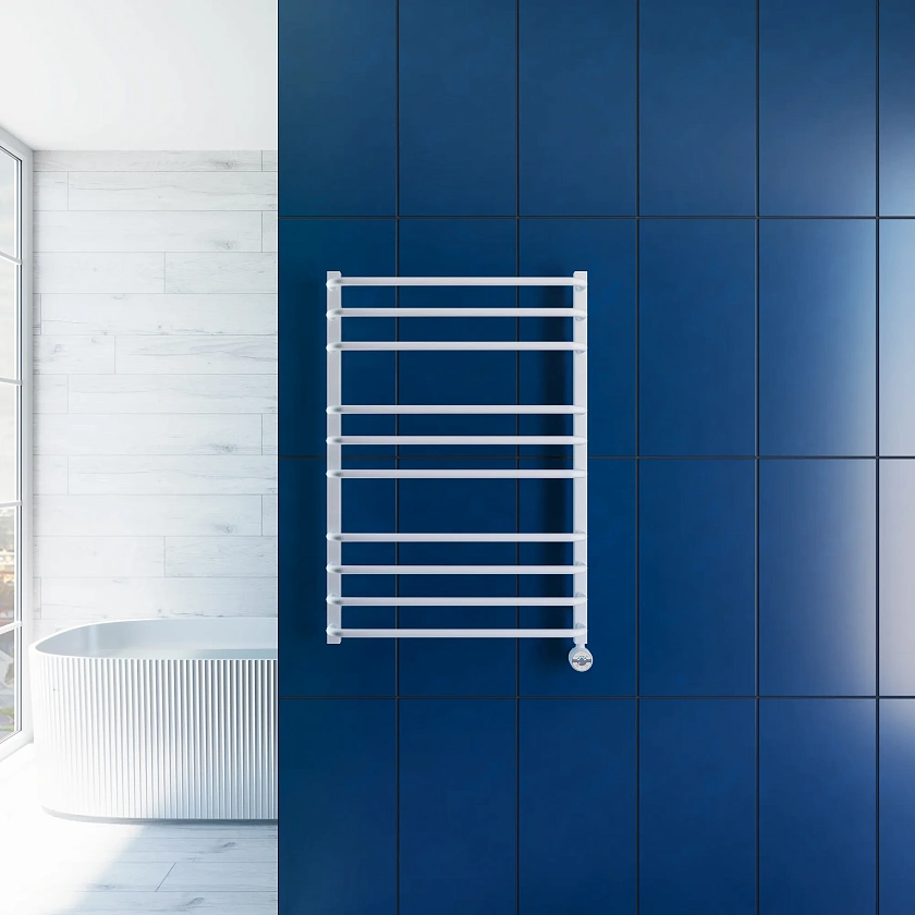 Полотенцесушитель электрический Grota EcoForte 630x900 N RAL9016 EL Белый