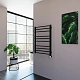 Полотенцесушитель электрический Grota EcoForte 630x900 N RAL9005 EL Черный - изображение 3