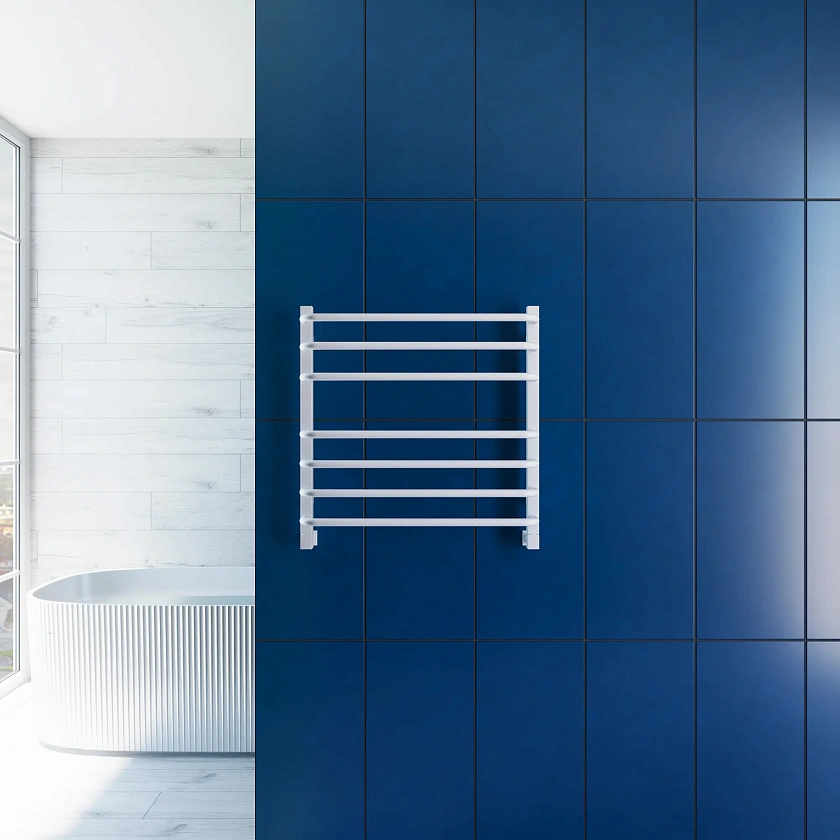 Полотенцесушитель водяной Grota EcoForte 630x600 N RAL9016 Белый