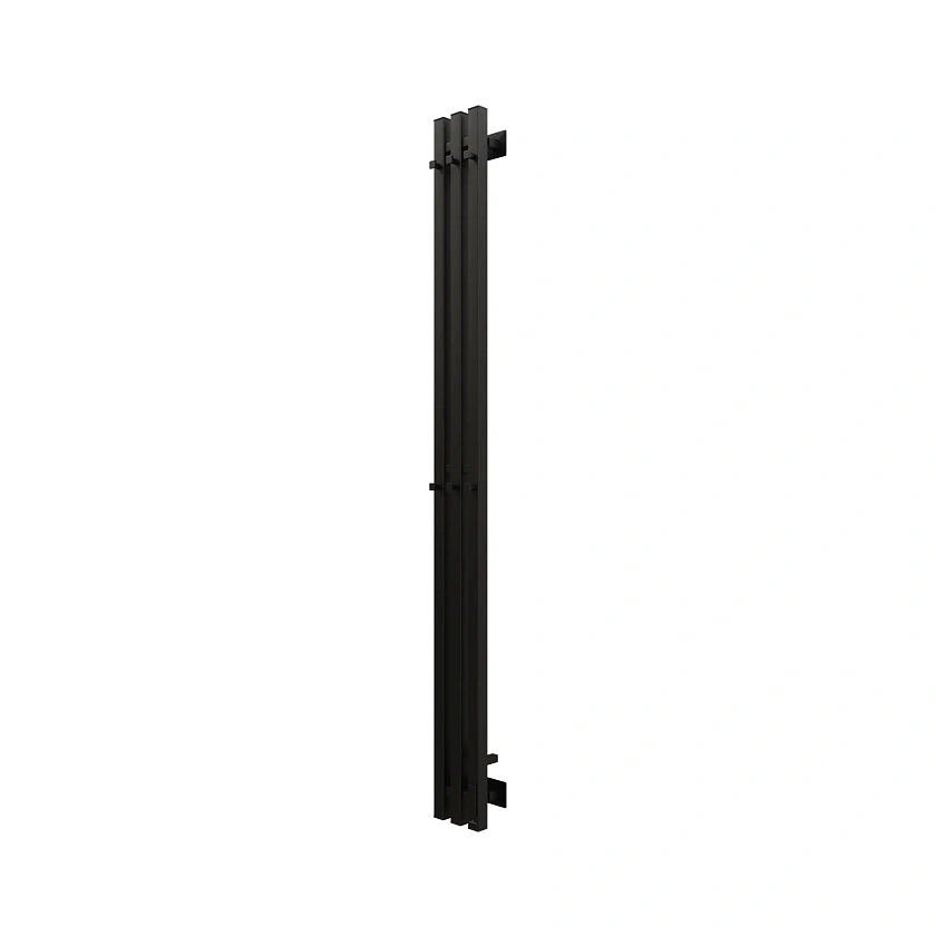 Полотенцесушитель электрический Grota Corsa K 130х1500 N RAL9005 EL Черный