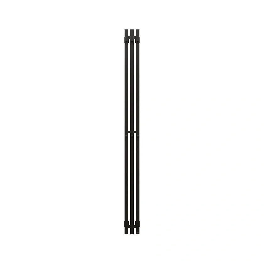 Полотенцесушитель электрический Grota Corsa K 130х1800 N RAL9005 EL Черный