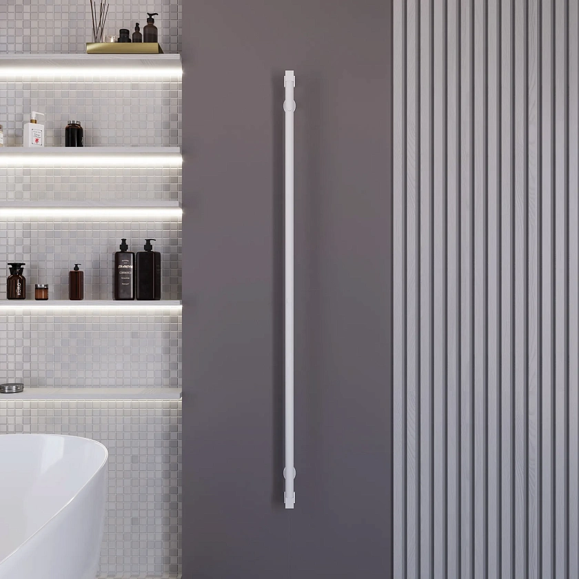 Полотенцесушитель водяной Grota Sian 30x1500 N RAL9016 Белый