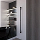 Полотенцесушитель водяной Grota Sian 30x1500 N RAL9005 Черный - изображение 3