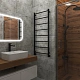 Полотенцесушитель водяной Grota Simple 530x1200 NRAL 9005 Черный - изображение 3