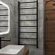 Полотенцесушитель водяной Grota Simple 530x1200 NRAL 9005 Черный - изображение 4