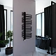 Полотенцесушитель электрический Grota Stelle L 500x1200 N RAL9005 EL Черный - изображение 3