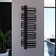 Полотенцесушитель электрический Grota Stelle L 500x1500 N RAL9005 EL Черный - изображение 4
