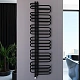 Полотенцесушитель электрический Grota Stelle L 500x1800 N RAL9005 EL Черный - изображение 4