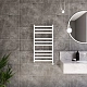 Полотенцесушитель электрический Grota Vento 480x900 N RAL9016 EL Белый - изображение 4