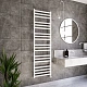 Полотенцесушитель электрический Grota Vento 530x1800 N RAL9016 EL Белый - изображение 3