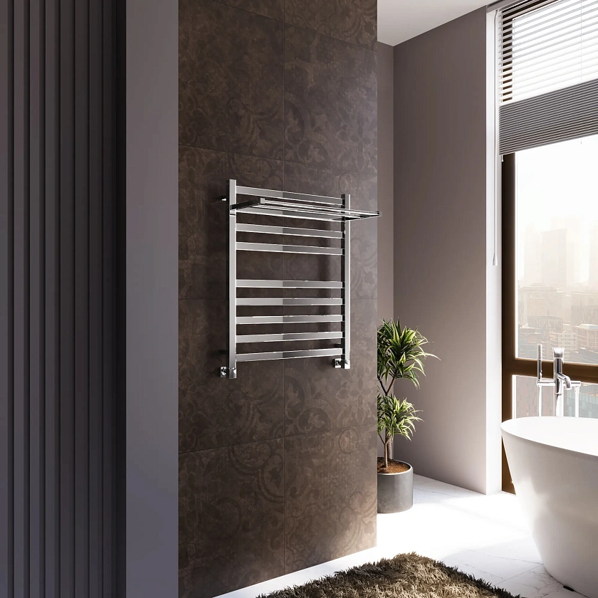 Полотенцесушитель водяной Grota comfort 630х750 NP Хром глянцевый