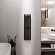 Полотенцесушитель электрический Grota Corsa 230x900 N RAL9005 EL Черный - изображение 4