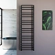 Полотенцесушитель водяной Grota EcoForte 530x1800 N RAL9005 Черный - изображение 4
