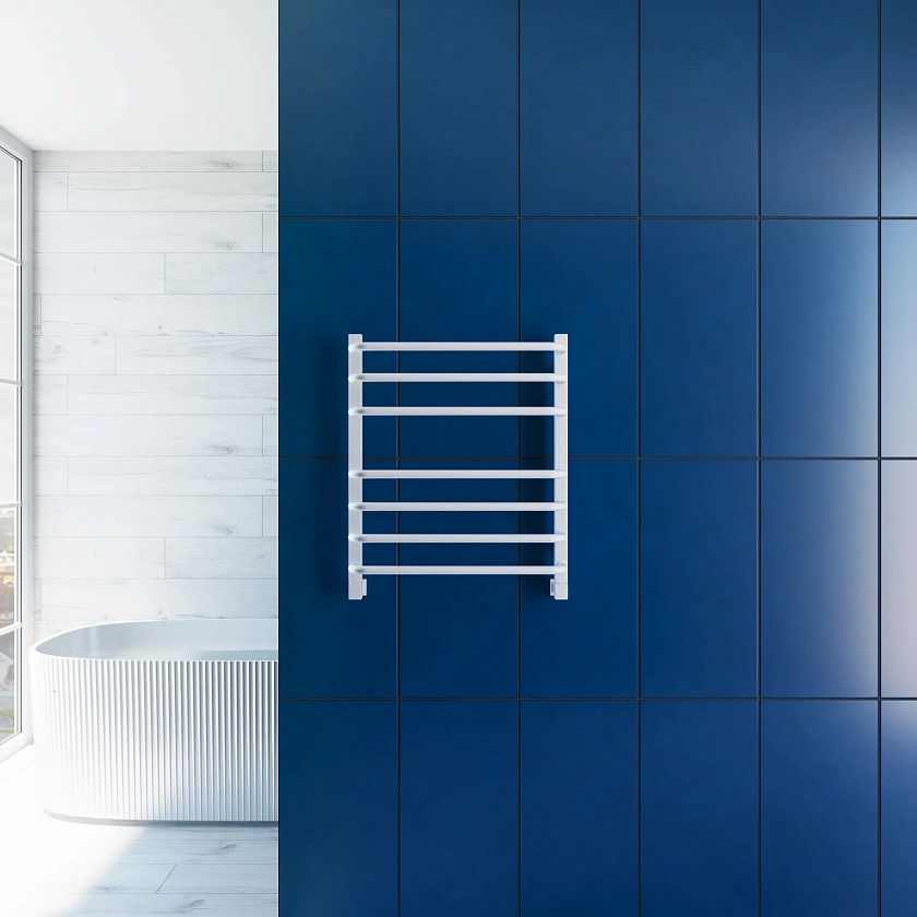 Полотенцесушитель водяной Grota EcoForte 530x600 N RAL9016 Белый