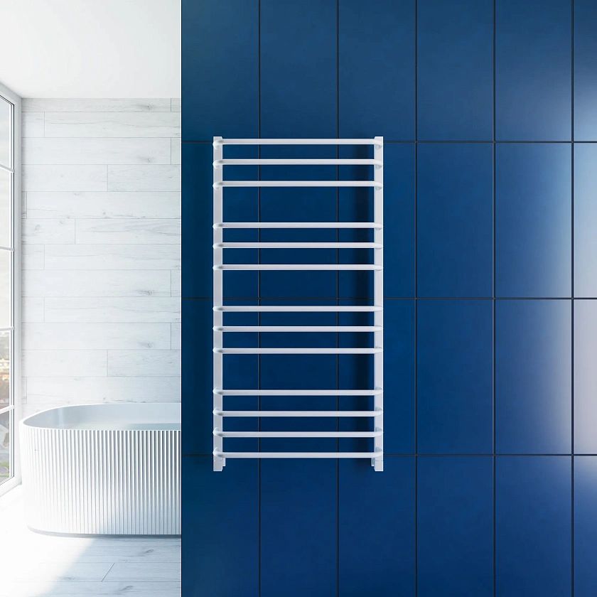 Полотенцесушитель водяной Grota EcoForte 630x1200 N RAL9016 Белый