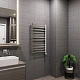 Полотенцесушитель электрический Grota eco classic 530x900 NM EL Хром матовый - изображение 3